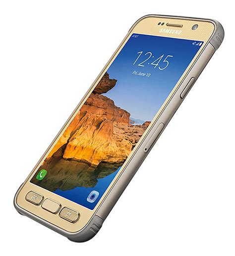 Samsung Galaxy S7 Active Sm G891a 32gb Gold Gsm Unlocked Display