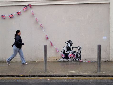 Vandalog A Viral Art And Street Art Blog Banksy Street Piece