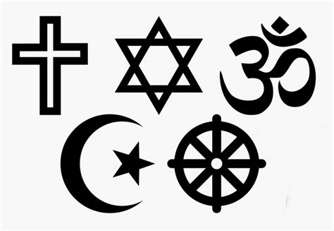 Religious Syms Copy 5 Main Religion Symbols Hd Png Download