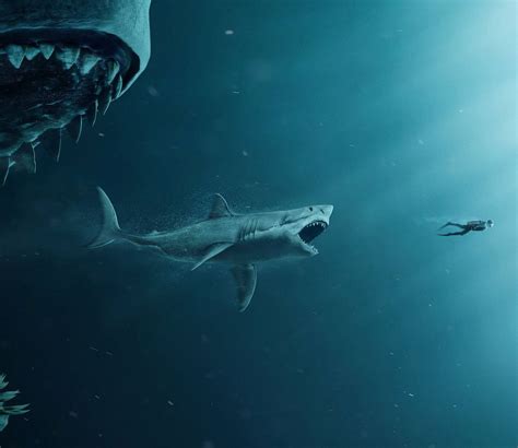 New The Meg Poster Takes A Loving Jab At Jaws Bloody Disgusting