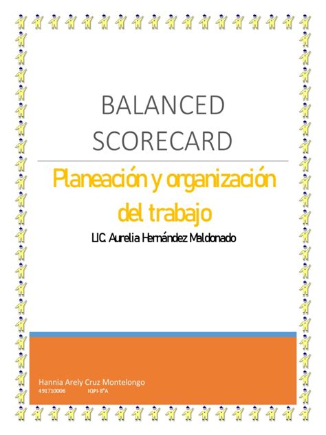 Balanced Scorecard Pdf Walmart Calidad Comercial