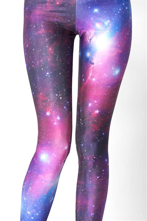 Women Leggings Stretch High Waist Luxurious Galaxy Print Legging Space Tight Pants Fadeless On