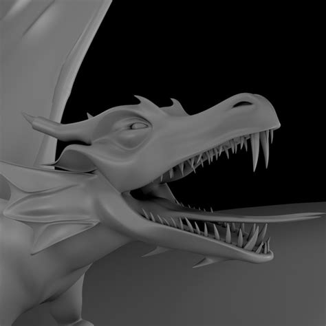 3d Dragon Models Turbosquid