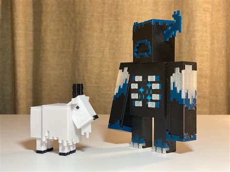 Warden 3d Printed Unofficial Minecraft Figure Etsy