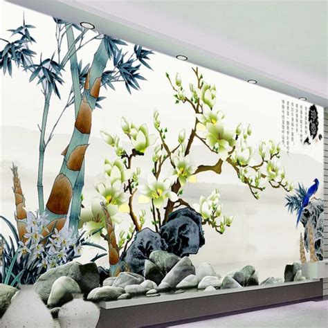 Beibehang Custom Wallpaper 3d Photo Wallpaper Mural 3d Chinese Feng