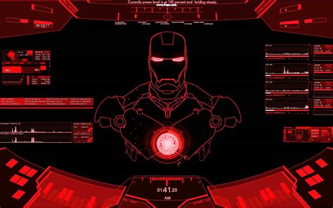 Jarvis Iron Man Wallpapers Widescreen Wallpaper Cave