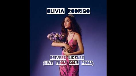 Olivia Rodrigo Drivers License Live From Sour Prom 1 Hour Loop
