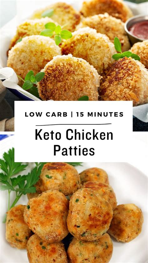 Keto Chicken Patties Best Low Carb Chicken Patties In 15 Minutes