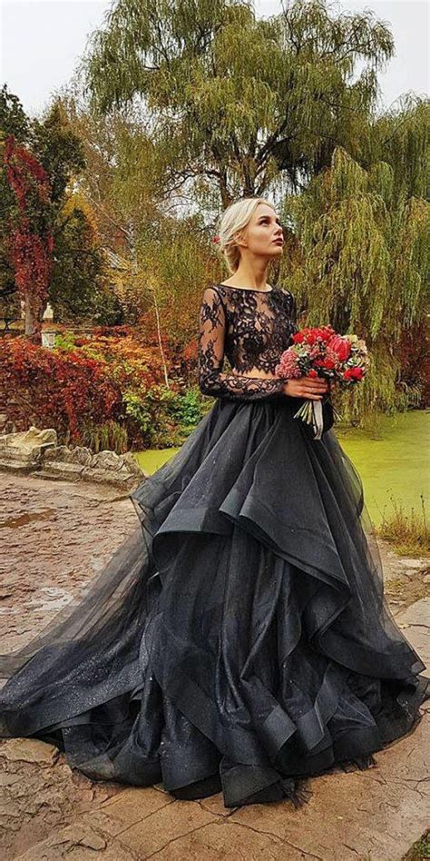 20 Elegant Black Wedding Dresses Artofit