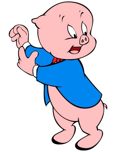 Pig Cartoon Character Clipart Best
