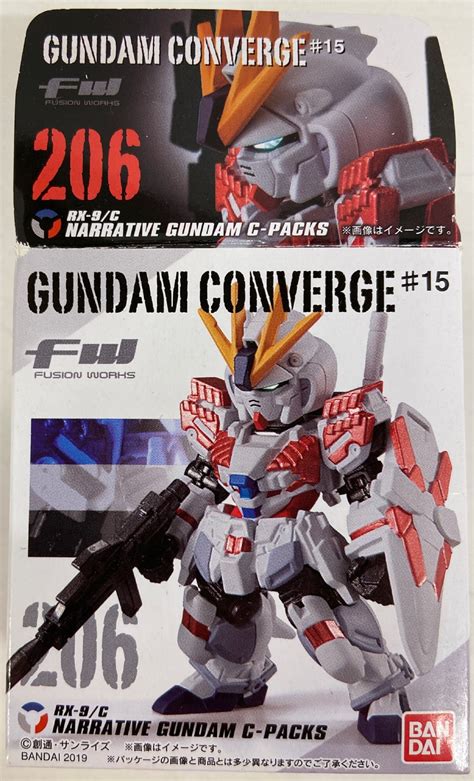 Bandai Fw Gundam Converge 15 Narrative Gundam C Equipment 206