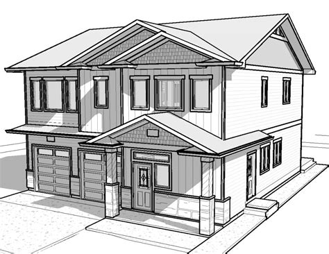 Image Result For House Drawing 3d House Design Drawing Dream House