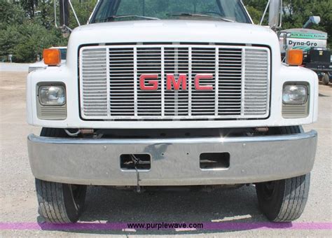 1992 Gmc Topkick C7h042 Flatbed Truck In Homer In Item I7832 Sold