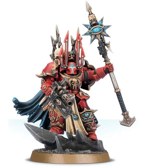 Warhammer 40000 Chaos Space Marines Lord In Terminator Armour