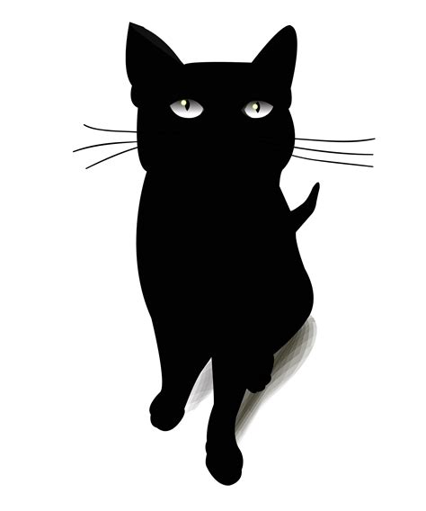 Black Cat Vector Graphic Image Free Stock Photo Public Domain Photo