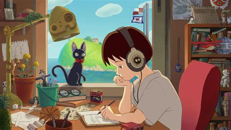 I Finally Finished My Studio Ghibli Lo Fi Girl Hope You Like It Ghibli