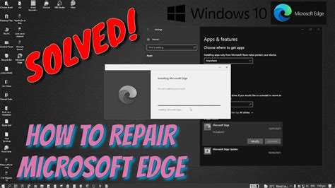 How To Repair Microsoft Edge Browser In Windows Fast And Easy Fix Hot Sex Picture