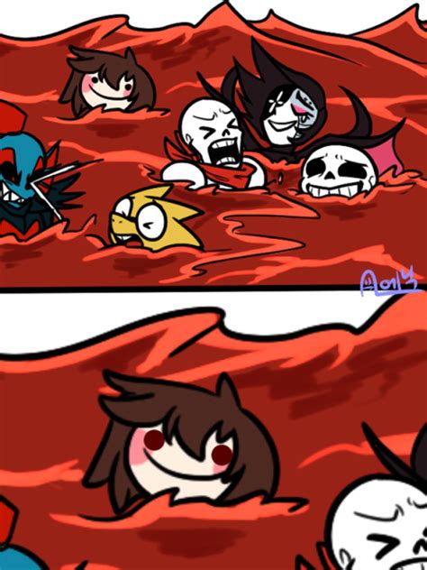 Why Are You Enjoying This Chara Undertale Know Your Meme