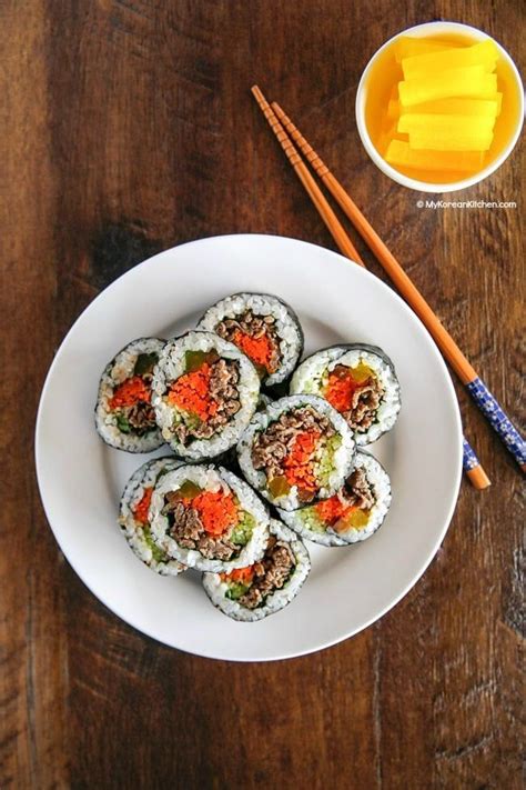This will make 3 kimbap rolls. Bulgogi Kimbap (Bulgogi Seaweed Rice Rolls) | Recipe ...