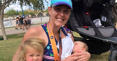 Air Force Mom Pumps Breast Milk While Running An Ironman Triathlon Huffpost