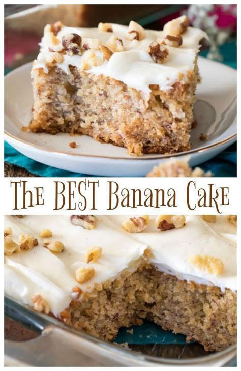 During my childhood days, i remembered my mom baking one of the most moist banana cakes i have ever as this banana cake is so easy to make and delicious, i baked it so often. Pin on Cakes
