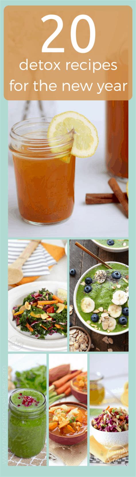 20 Detox Recipes Superfood Smoothies Kales Salads Nourish Move Love