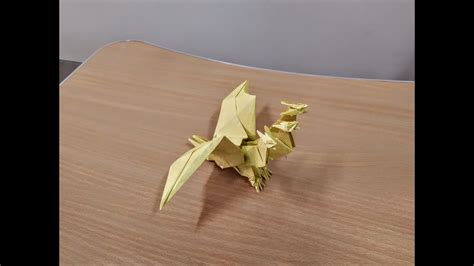 Origami Ghidorah Godzilla King Of Monsters Part 1