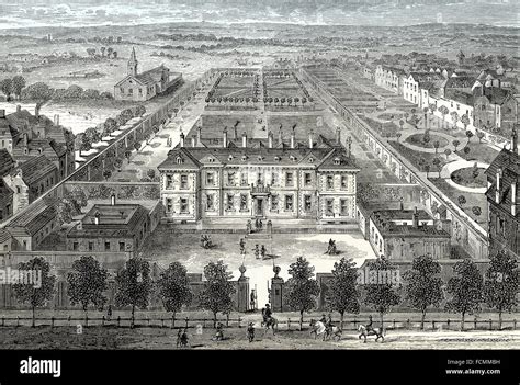 Burlington House 1700 London England Stock Photo Alamy