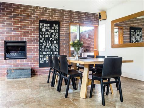 50 Bold And Inventive Dining Rooms With Brick Walls Brick Wall Dining
