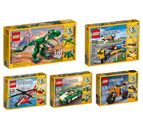 Brickfinder Lego Creator 2017 3 In 1 Sets Announced