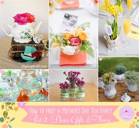 Mothers Day Tea Party Table Decorations Diy Mothers Day Ts