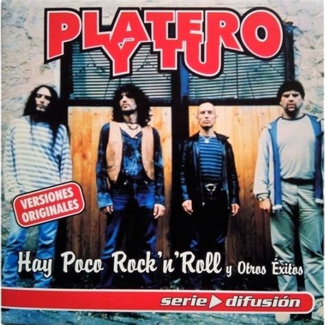 Platero Y Tu ‎hay Poco Rocknroll Y Otros Éxitos Cd