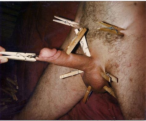 Male Bondage Fm Suspension Clothespins And Lite Cbt 23 Pics Xhamster