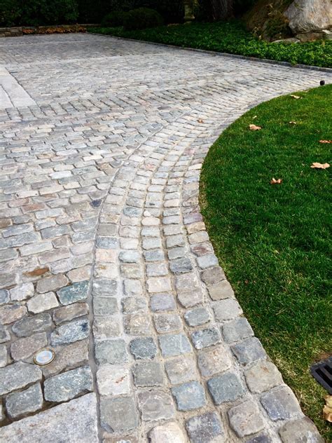 Reclaimed Belgian Porphyry Cobblestone Cubes Create This Useful And
