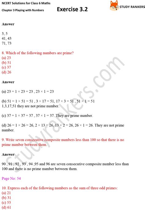 Ncert Solutions For Class 6 Maths Chapter 3 Playing With Numbers Exercise 3 2
