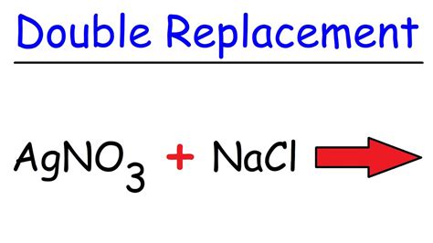 Introduction To Double Replacement Reactions Youtube