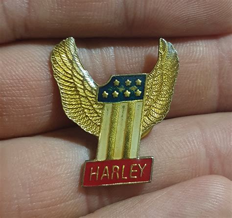 Harley Davidson Harley Davidson Pin Pin Badge Motorcycle Etsy