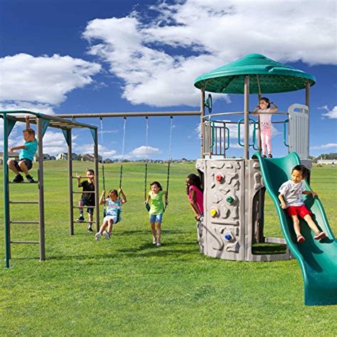 Lifetime 90630 Products Adventure Tower Deluxe Playset Green Pricepulse