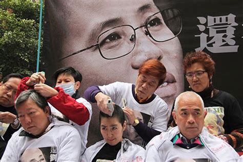 Lawmakers Shave Heads In Protest Over Liu Xia Radio Free Asia