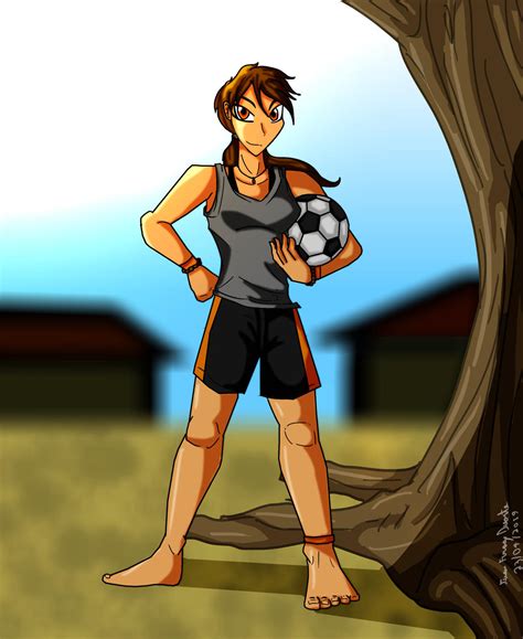 The Tomboy That Plays Barefoot By Desenhoexperiment On Deviantart