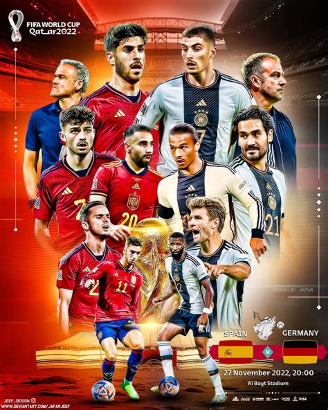 Spain Germany World Cup 2022 By Jafarjeef On Deviantart