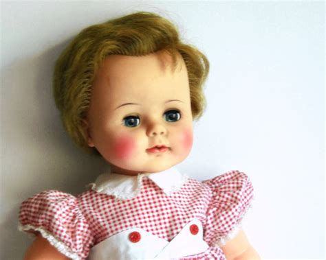 Vintage Kissy Doll 1960s Ideal 22 Inch Toddler Baby Doll With