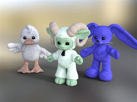 Plushies I Want More Plushies Daz 3d Forums