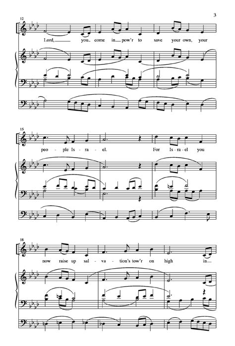 Canticle Of Zechariah Satb By Michael Jon Jw Pepper Sheet Music