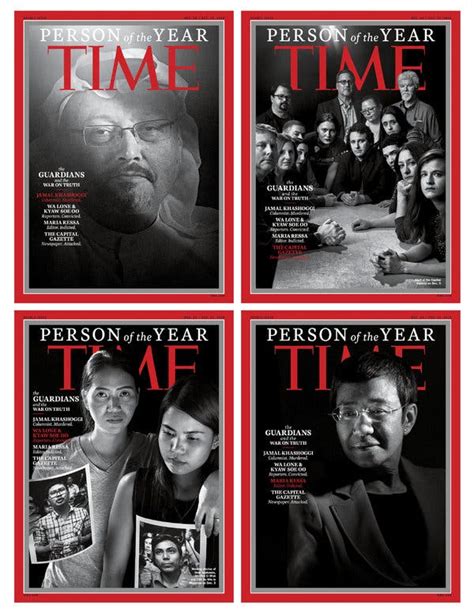 Time Names Person Of The Year For 2018 Jamal Khashoggi And Other