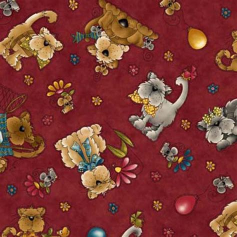 Kitty Kat Kapers By Leanne Anderson 100 Cotton Quilt Fabric By The