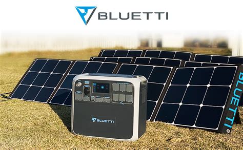 Bluetti Ac200p Portable Power Station With Solar Panel Included 2000w