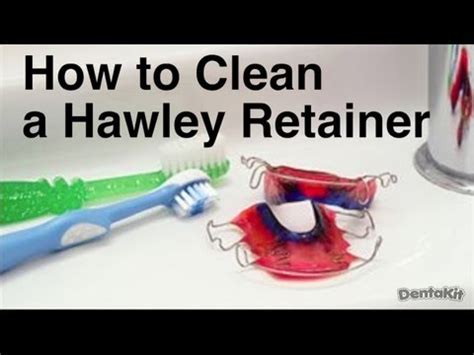 You want to get rid of bacteria in all of its forms, including the bacteria here are some amazing ingredients for cleaning your tongue! How to Clean a Hawley Retainer (wire and plastic retainer ...