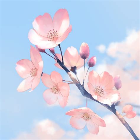 Samicraft Beautiful Cherry Blossom Background Anime