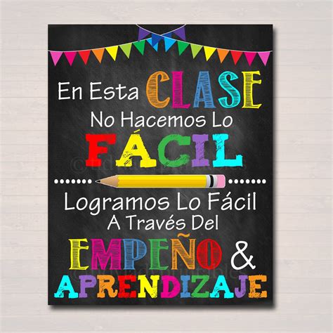 spanish classroom rules poster tidylady printables